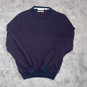 TRENERY Mens Medium Classic Australian Merino Wool Crew Neck Sweater Jumper